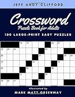 Algopix Similar Product 12 - Crossword Puzzle Book for Adults 100