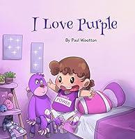 Algopix Similar Product 14 - I Love Purple A fun colourful picture