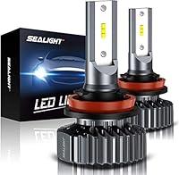 Algopix Similar Product 15 - SEALIGHT H11 H8 H9 LED Headlight Bulbs