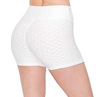 Algopix Similar Product 20 - ALWAYS High Waist Yoga Shorts  Womens