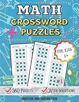 Algopix Similar Product 12 - Math Crossword Puzzles for Kids