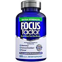 Algopix Similar Product 2 - Focus Factor Adults Extra Strength 120
