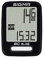 Algopix Similar Product 17 - SIGMA BC 516 Wired Bicycle Computer 