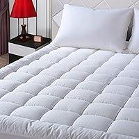 Algopix Similar Product 12 - EASELAND Queen Size Mattress Pad Pillow