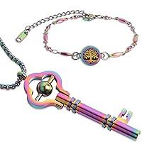 Algopix Similar Product 12 - TMKEFFC Anxiety Necklace Fidget