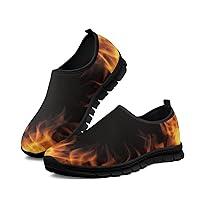 Algopix Similar Product 20 - Tomeusey Mens Fashion Sneakers Fire