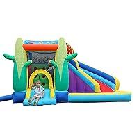 Algopix Similar Product 9 - IIPOSAQQ Castle Bouncer with Slide