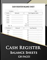 Algopix Similar Product 3 - Cash Register Balance Sheets A Log