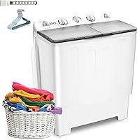 Algopix Similar Product 2 - Erivess Compact Mini Twin Tub 32 lbs