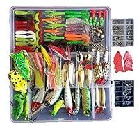 Algopix Similar Product 6 - PWWDADA 275pcs Fishing Lure Set
