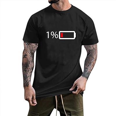 Best Deal for Men's Skull Graphic Loose T-Shirt Y2K Long Sleeve Henley