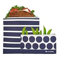 Algopix Similar Product 14 - Lunchskins Reusable Zippered 2Pack