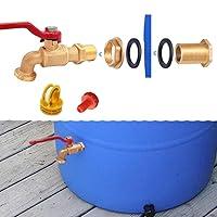 Algopix Similar Product 14 - Brass Spigot Rain Barrel Faucet Kit for