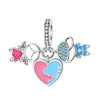 Algopix Similar Product 14 - 925 Sterling Silver Boy Love Colorful