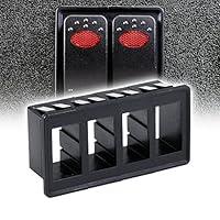 Algopix Similar Product 16 - 4Slot Rocker Switch Panel Housing Kit