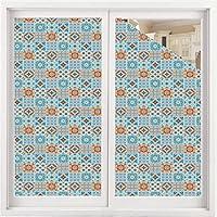 Algopix Similar Product 14 - Moroccan Window Film Rainbow Privacy