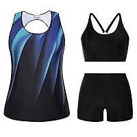 Algopix Similar Product 17 - Hanna Nikole Plus Size 3 Piece Tankini
