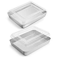 Algopix Similar Product 13 - Efar Toaster Oven Baking Pan with Lid