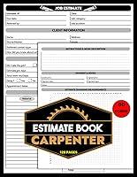 Algopix Similar Product 19 - Estimate Book Carpenter Track Client