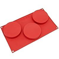 Algopix Similar Product 10 - Silicone Molds Coaster 3 Cup Cupcake