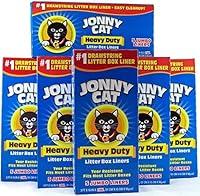 Algopix Similar Product 12 - JONNY CAT Cat Litter Box Liners 5  Box
