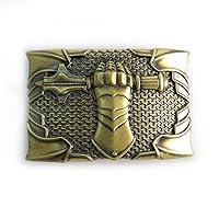 Algopix Similar Product 17 - Belt buckle Steel fist Handmade armor