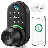 Algopix Similar Product 13 - Keypad Smart Door Lock with Knob