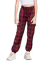 Algopix Similar Product 10 - Arshiner Girls Cargo Pants Elastic