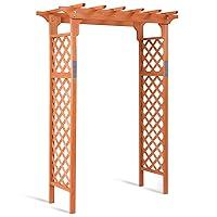 Algopix Similar Product 20 - Giantex 88inch Wood Garden Arbor