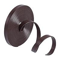 Algopix Similar Product 12 - GOMAKERER 10mm Wide Coconut Brown Flat