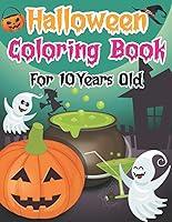 Algopix Similar Product 16 - Halloween Coloring Book For 10 Years