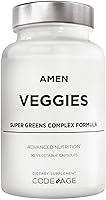 Algopix Similar Product 18 - Amen Veggies Daily Veggies Vitamins