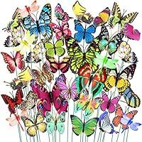 Algopix Similar Product 3 - VGoodall 50 PCS Butterfly Stakes and