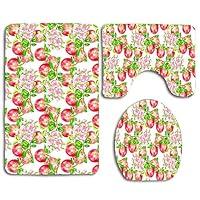 Algopix Similar Product 9 - EnmindonglJHO Bathroom Rug Mats Set 3
