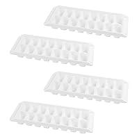 Algopix Similar Product 2 - White Ice Cube Trays Easy Release