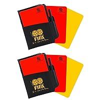 Algopix Similar Product 2 - Cegerich Soccer Referee Card 2pcs