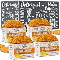 Algopix Similar Product 18 - Proudly Pure Parmesan Cheese Crisps 
