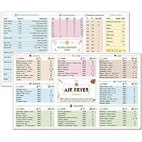 Algopix Similar Product 9 - 2 Pack Magnetic Cheat Sheets Cookbook