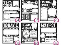 Algopix Similar Product 20 - Sticky Bellies School Milestones Signs