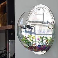 Algopix Similar Product 13 - RENEESME Fish Tabk Wall Mounted Fish