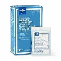 Algopix Similar Product 20 - Medline Sterile Eye Pad Oval 2 18 x
