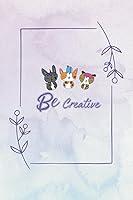 Algopix Similar Product 1 - Purple, Be creative, children's notebook