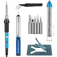Algopix Similar Product 20 - Vastar Soldering Iron Kit Full Set 60W