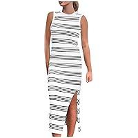 Algopix Similar Product 2 - AGWOLF Casual Dresses for Women Striped