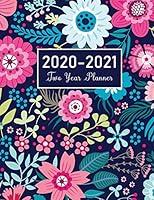 Algopix Similar Product 6 - 20202021 Two Year Planner Flower