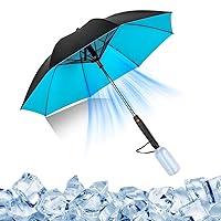 Algopix Similar Product 18 - Sepehe Misting Umbrella with Fan UV