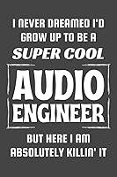 Algopix Similar Product 13 - Audio Engineer Gifts Blank Lined