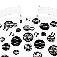 Algopix Similar Product 14 - Big Dot of Happiness Happy Retirement 
