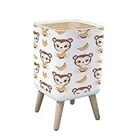 Algopix Similar Product 12 - Trash Can with Lid monkey seamless for