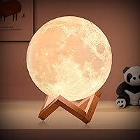 Algopix Similar Product 18 - AED Moon Lamp Gifts for Kids Girls Men
